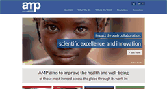 Desktop Screenshot of amp-vaccinology.org